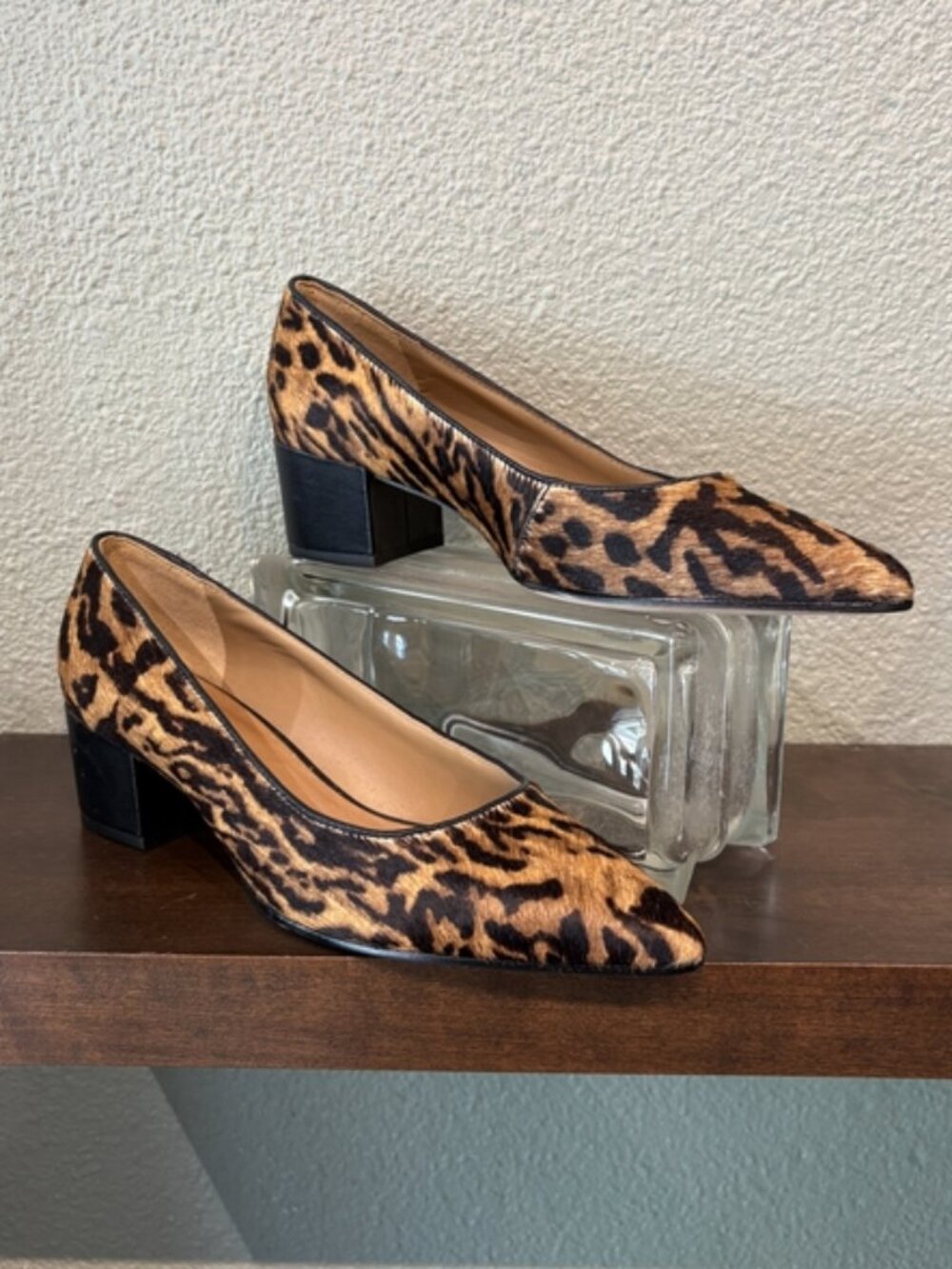 Bernardo Millie Haircalf Gato Haircalf/Black Heels